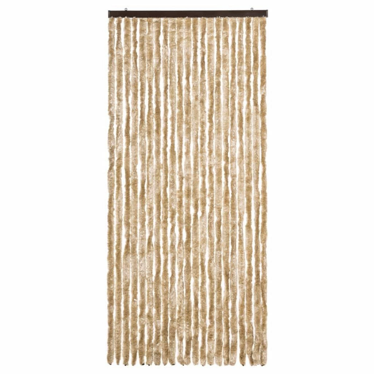 VIDAXL Moustiquaire Beige 90x220 cm Chenille