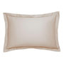 Voir la diapositive 2 : DODO Taie d'oreiller Harmonie Satin de coton coloris Beige