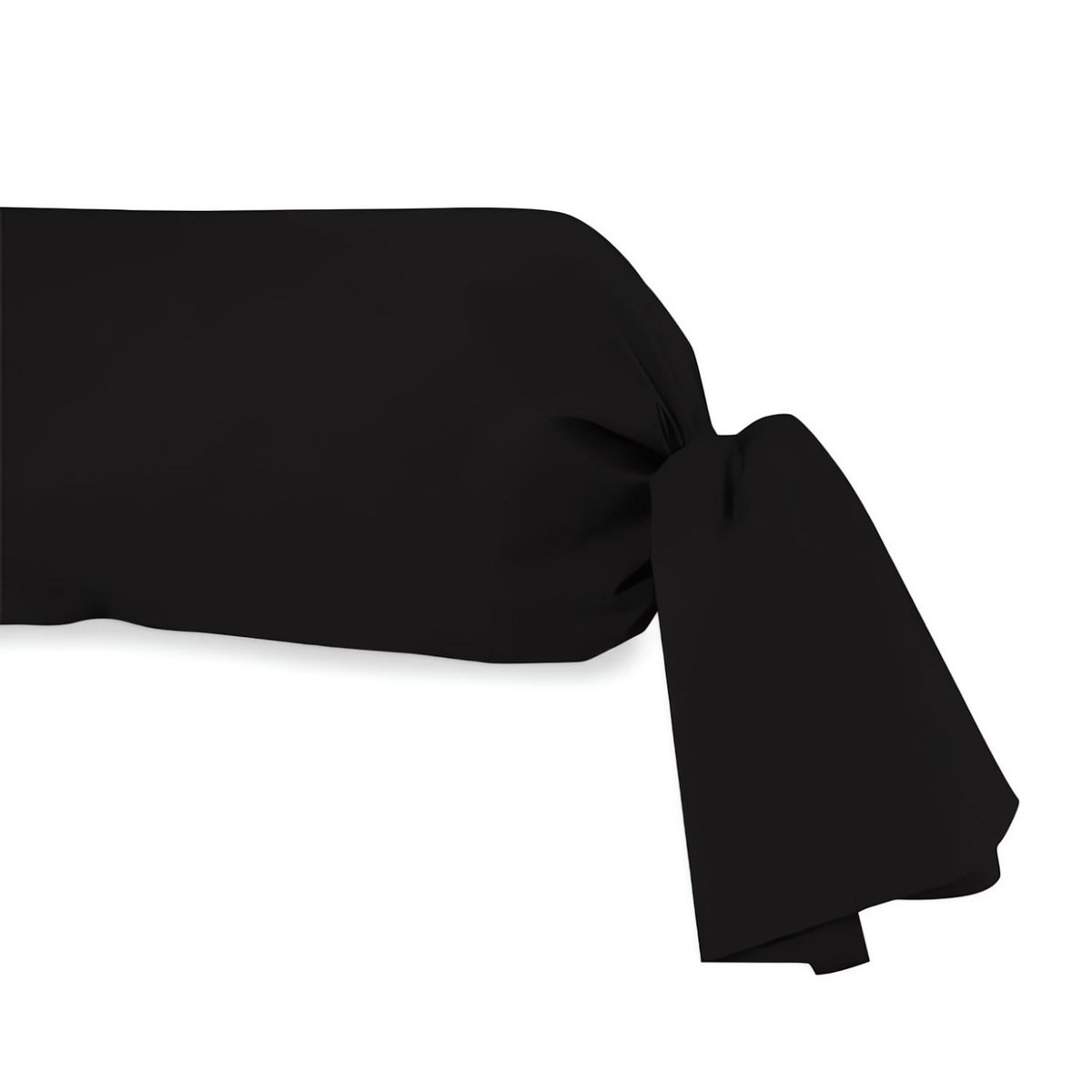 SOLEIL D'OCRE Taie de traversin en coton 57 fils UNI, par Soleil d'Ocre