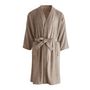Voir la diapositive 2 : ACTUEL Peignoir kimono uni en coton 300gsm