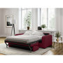Voir la diapositive 7 : Canapé convertible système couchage express matelas 160x200 13cm 3 places en tissu  DYLAN 