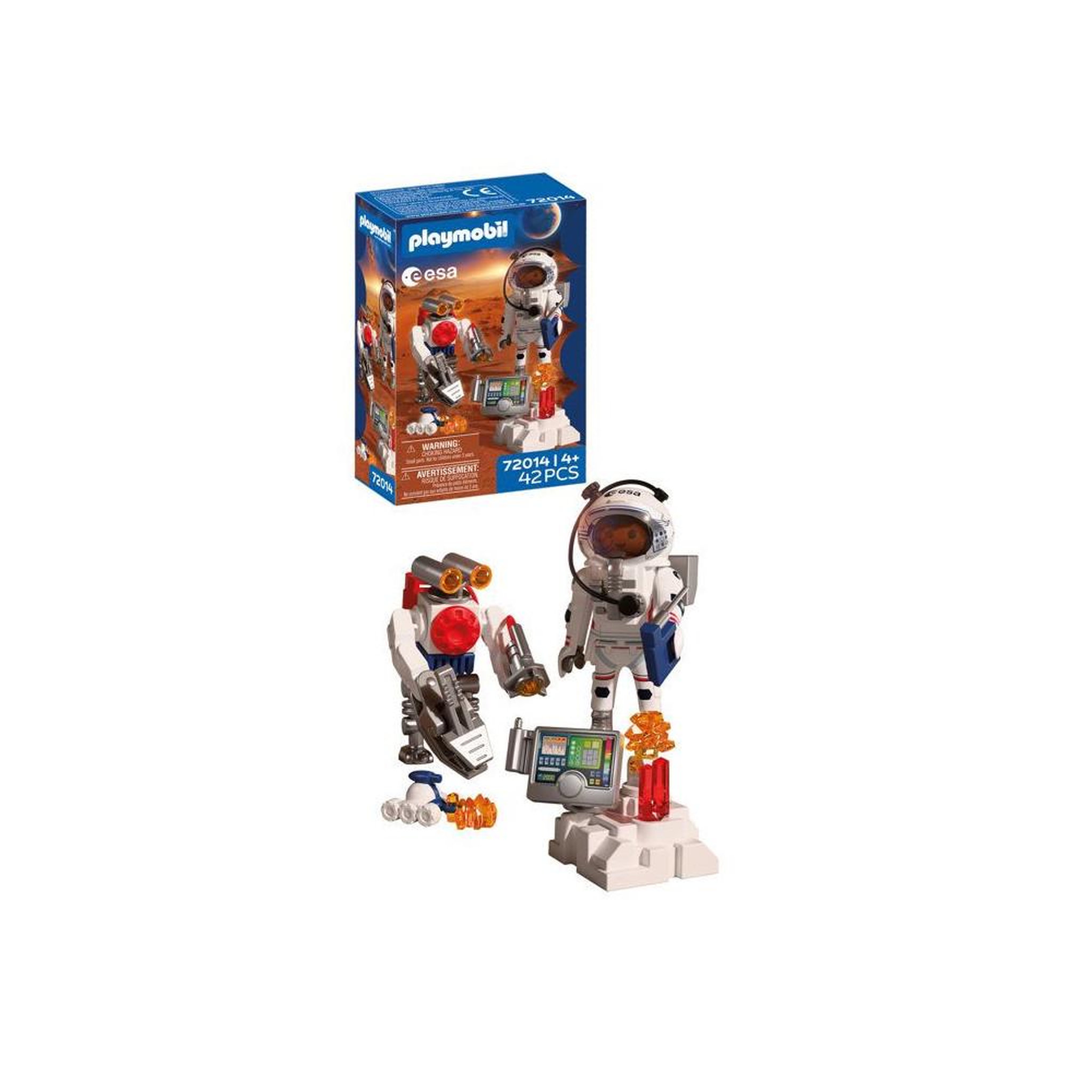 Voir la diapositive 4 : PLAYMOBIL 72014 Astronaute de l'ESA avec robot