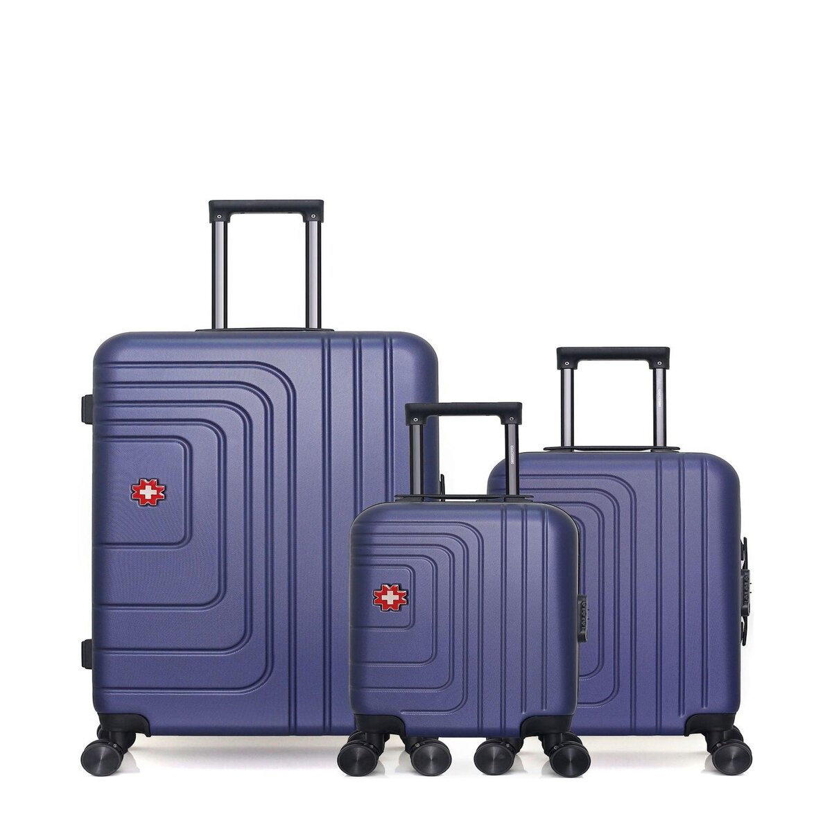 SWISS KOPPER SWISS KOPPER - LOT DE 3 - Valises grand format, cabine et cabine XXS RUTI