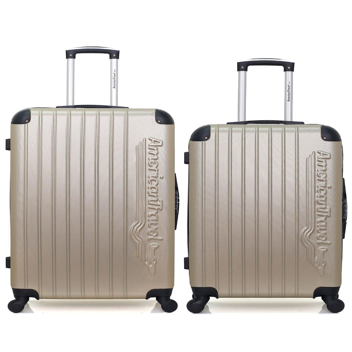 AMERICAN TRAVEL AMERICAN TRAVEL - Lot de 2 - Valises grand format et weekend BUDAPEST