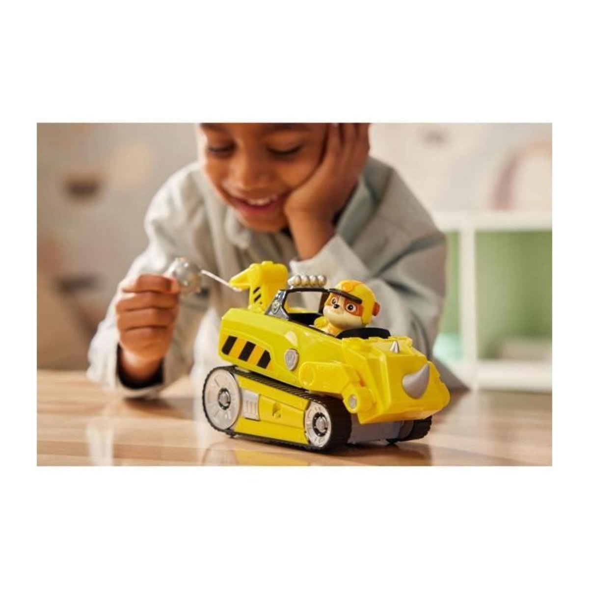 Spin Master VEHICULE + FIGURINE RUBEN JUNGLE PUPS La Pat' Patrouille