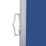 Voir la diapositive 5 : VIDAXL Auvent lateral retractable Bleu 140 x 1000 cm
