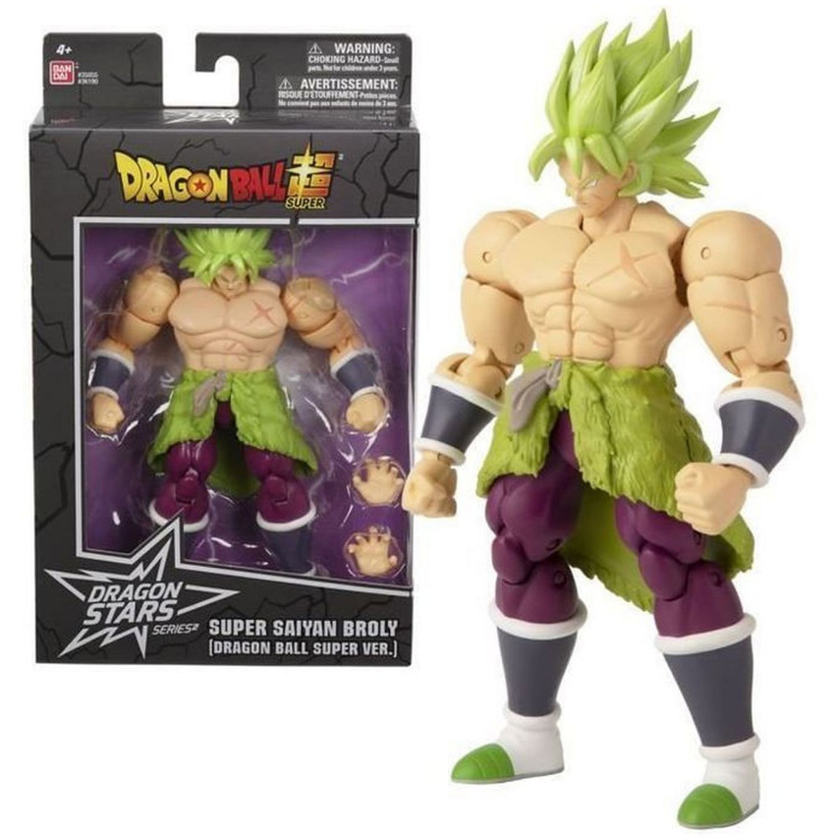BANDAI Figurine Dragon Ball Super Super Saiyan Broly 17 cm Dragon Stars