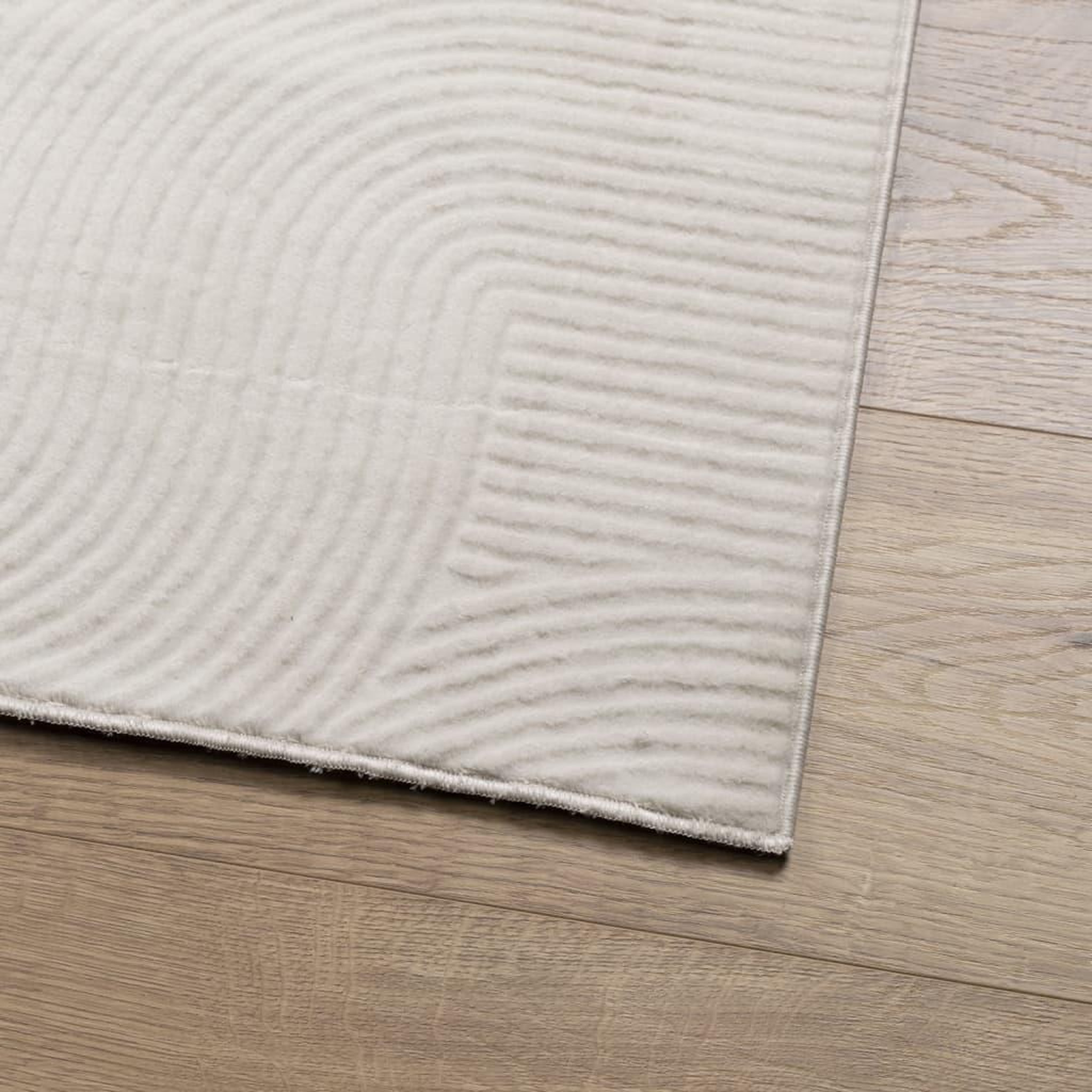 Voir la diapositive 4 : VIDAXL Tapis IZA poils courts style scandinave creme 120x170 cm