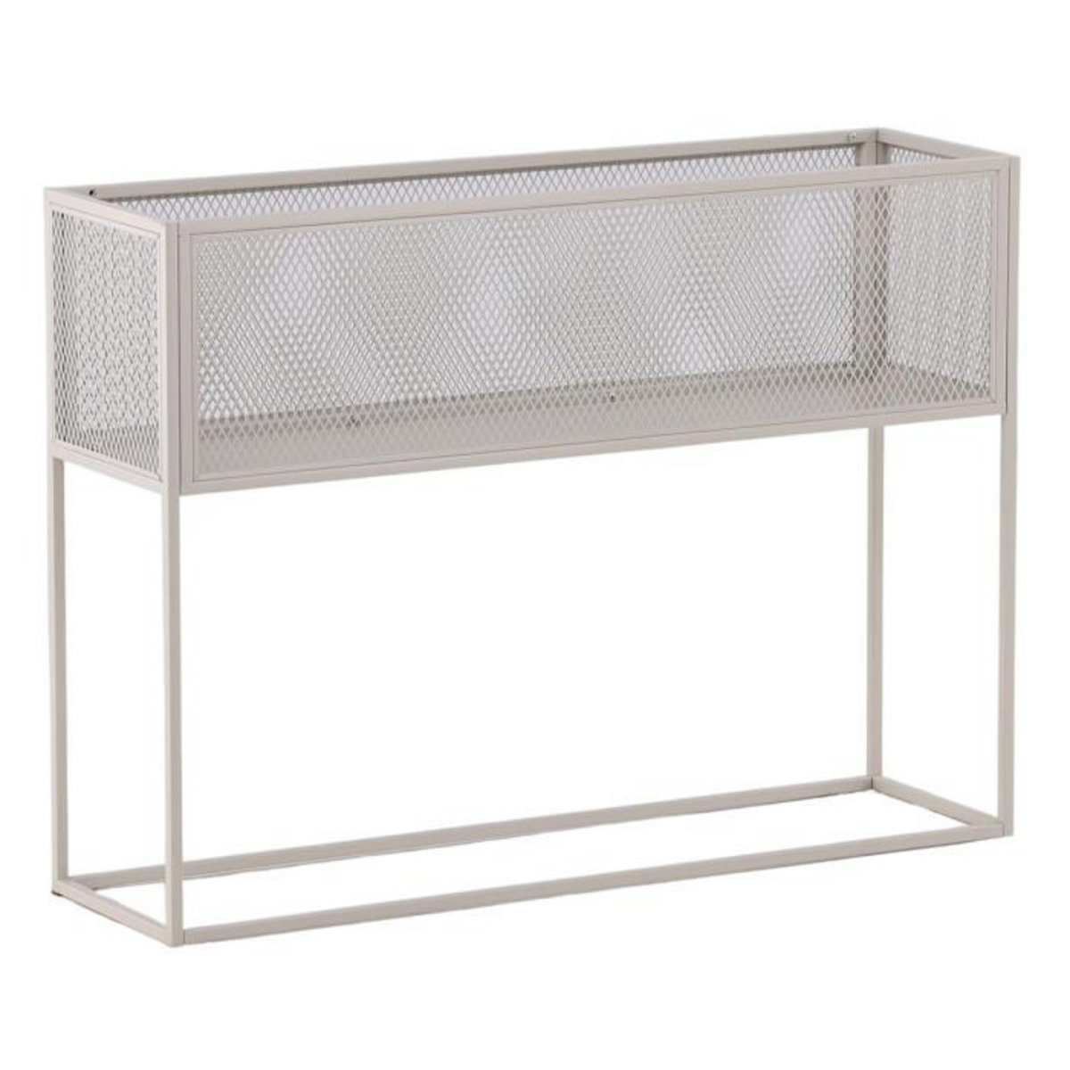 Paris Prix Console Design en Métal  Netz  110cm Beige