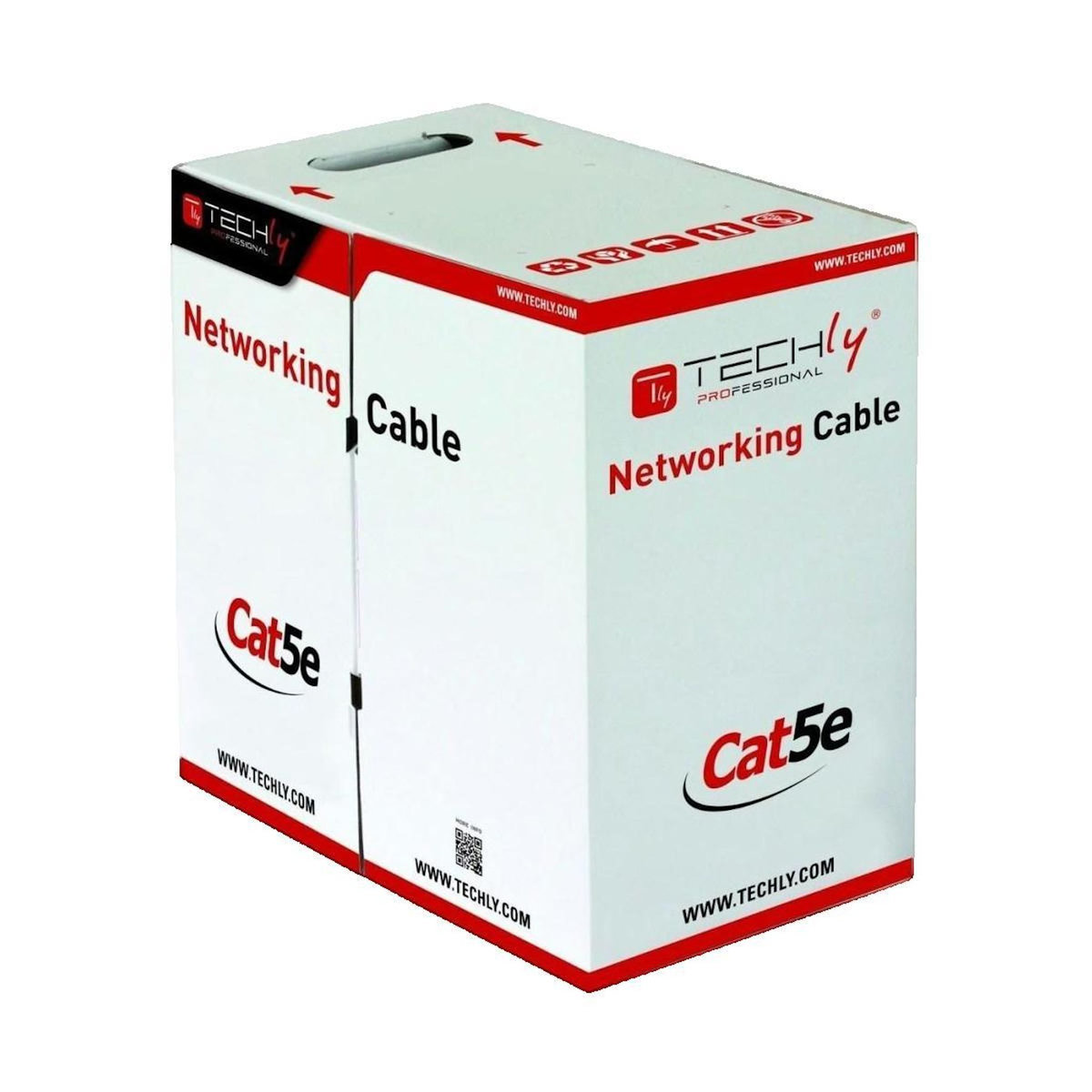 TECHLY Câble réseau Techly ITP6-UTP-IC gris 305m