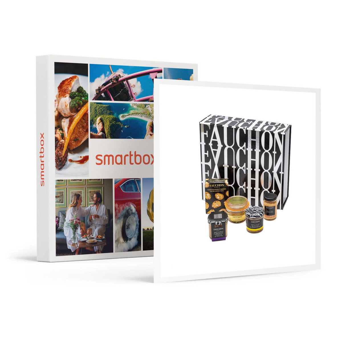 Smartbox Coffret Aperichic Fauchon : assortiment de délices salés livré à domicile - Coffret Cadeau Gastronomie