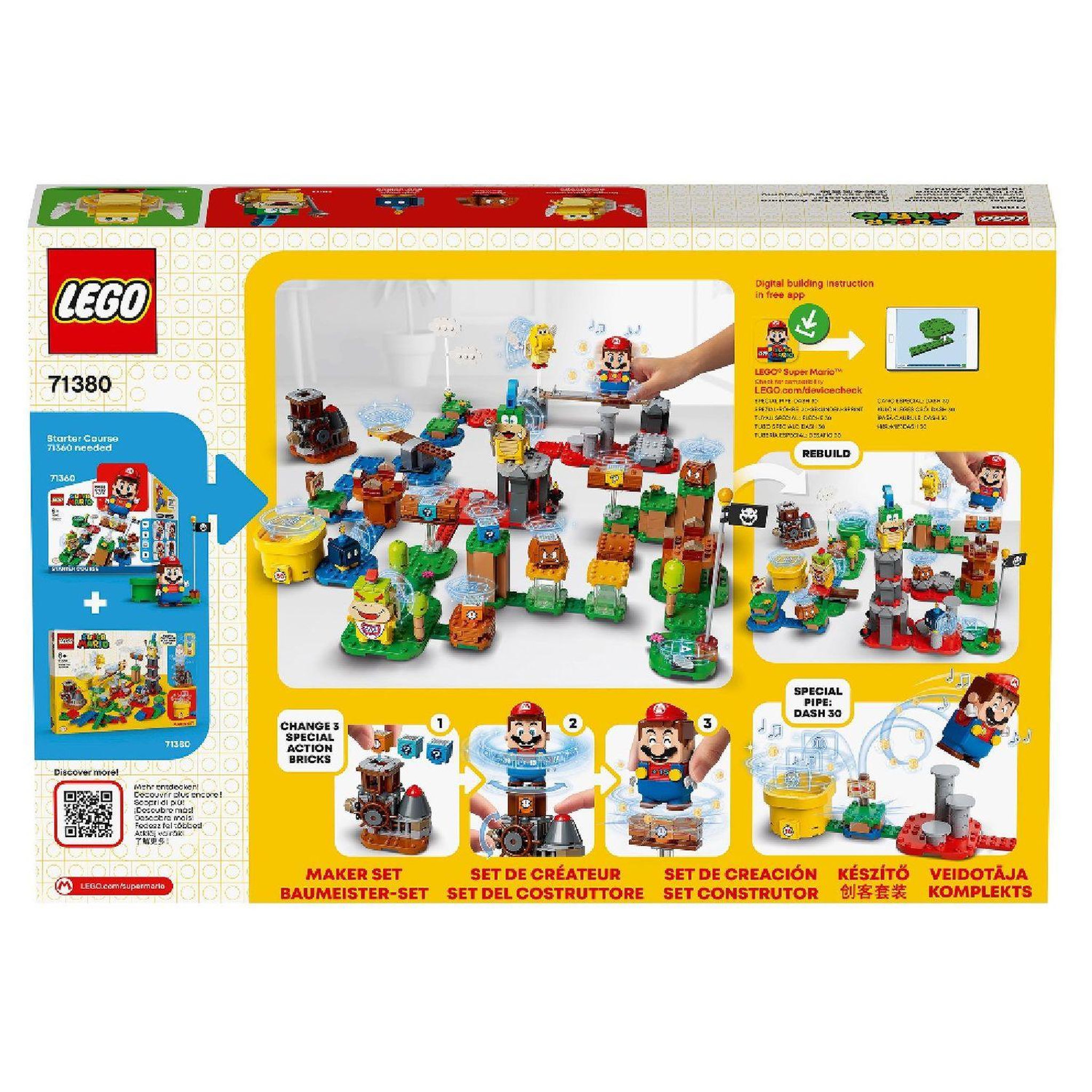 Voir la diapositive 8 : LEGO Super Mario 71380 Set de créateur invente ton aventure