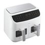 Voir la diapositive 2 : Medion Friteuse a Air Chaud - MEDION - P20 XXL Twin - 2600 W - 2 paniers - 9 programmes - Blanc
