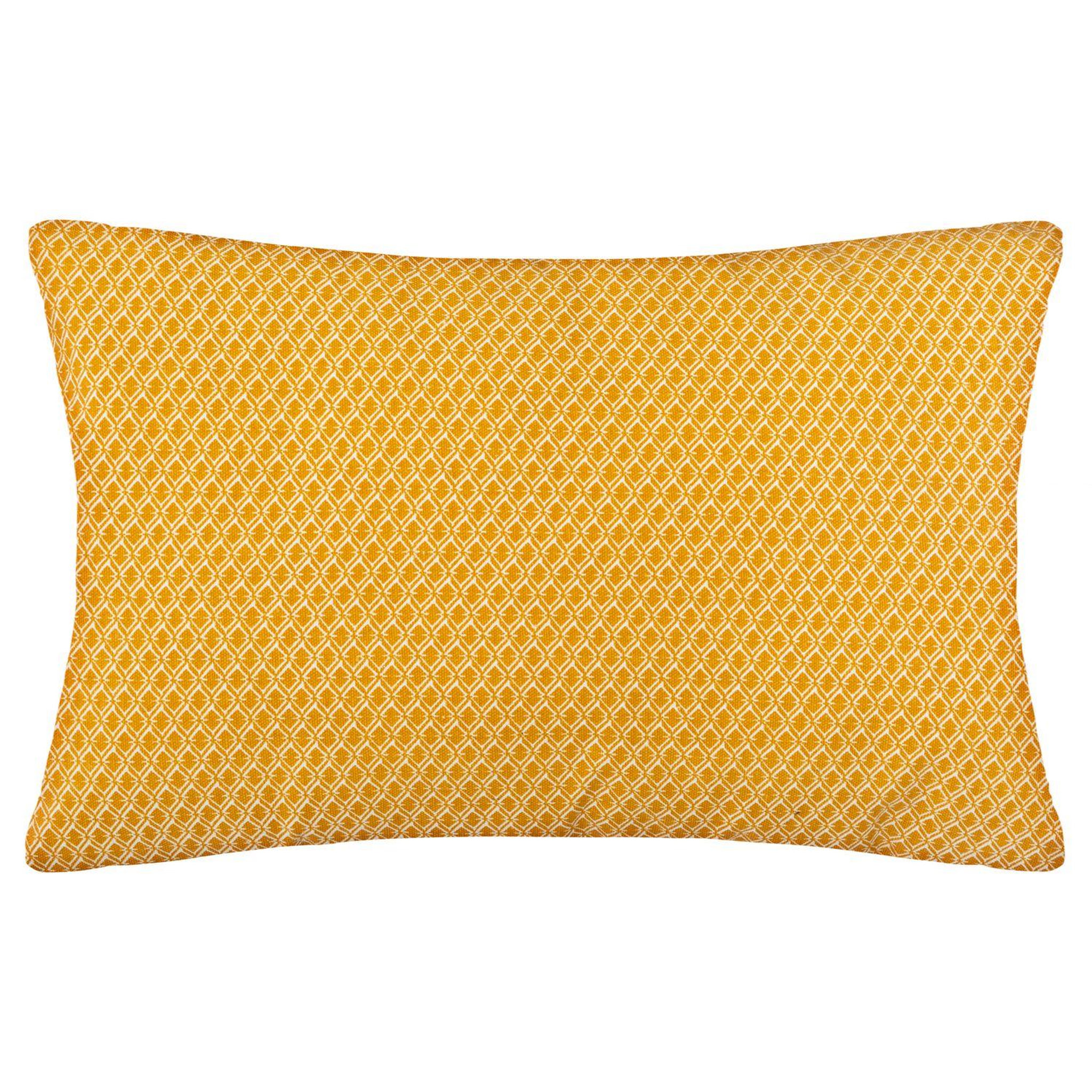Voir la diapositive 1 : ATMOSPHERA Coussin rectangulaire en coton à motif Otto