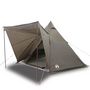 Voir la diapositive 2 : VIDAXL Tente familiale tipi 6 personnes marron impermeable