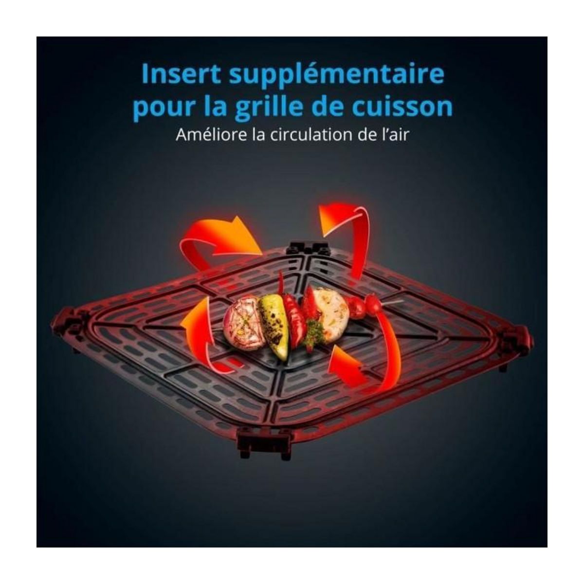 Medion Friteuse a air chaud sans huile - MD 11780 - Température jusqu'a 230 °C - 10 programmes - 5 L - 1500 Watt
