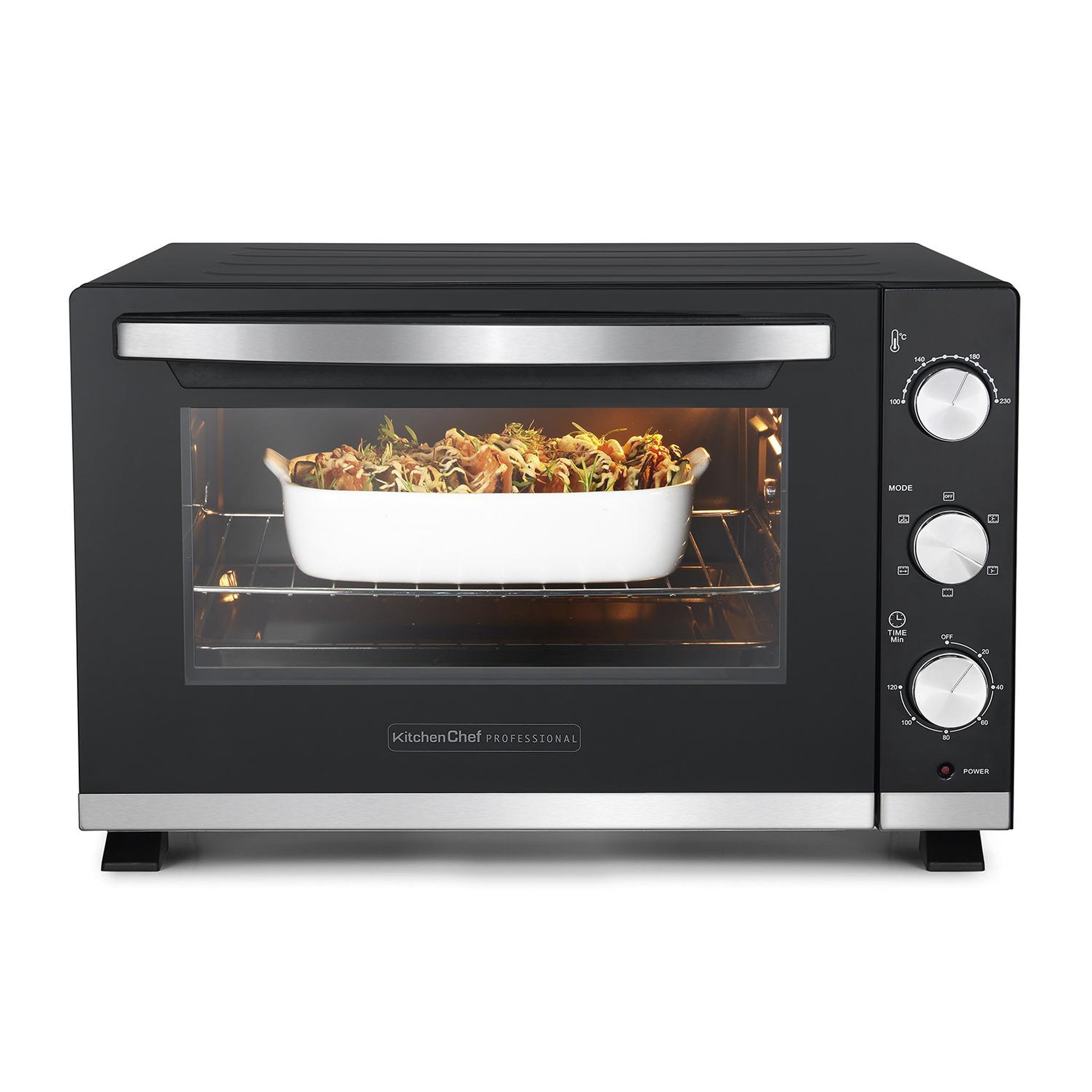 Voir la diapositive 3 : Kitchen chef Four posable multifonction 30l - kc-four30