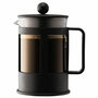 Voir la diapositive 2 : Bodum Cafetière à piston KENYA à piston 4 tasses 0.5L noir