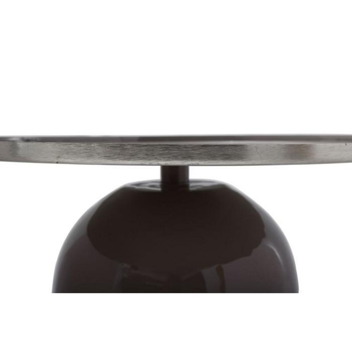 Paris Prix Table d'Appoint Design  Lucile  51cm Gris