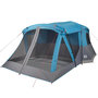 Voir la diapositive 5 : VIDAXL Tente de camping avec porche 4 personnes bleu impermeable