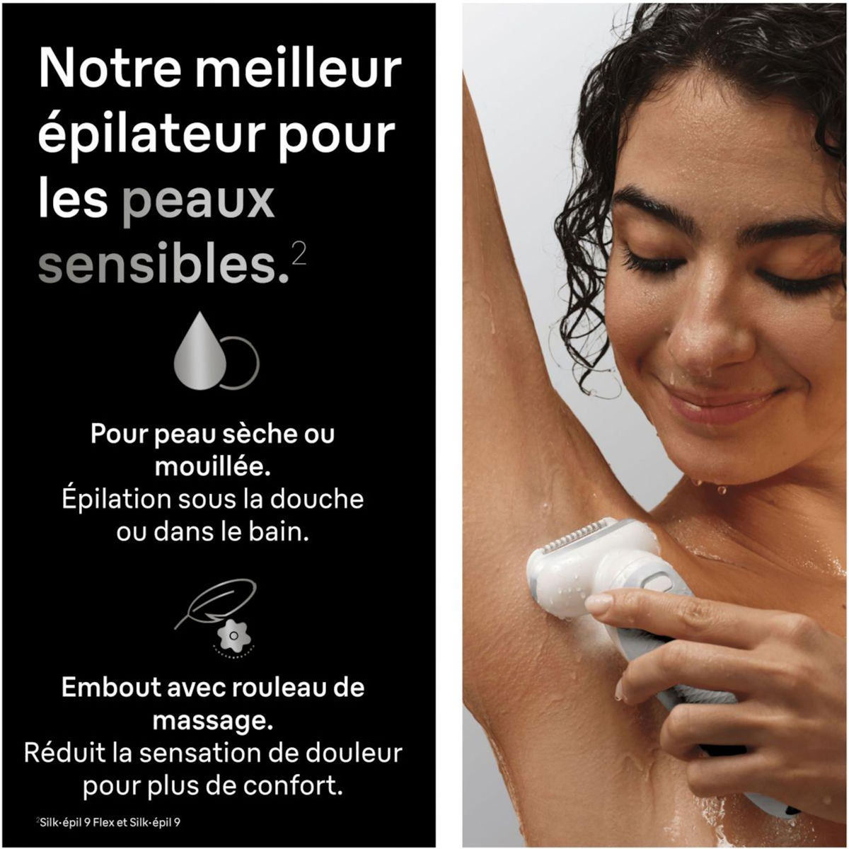 BRAUN Epilateur électrique Silk-épil SES 9-061