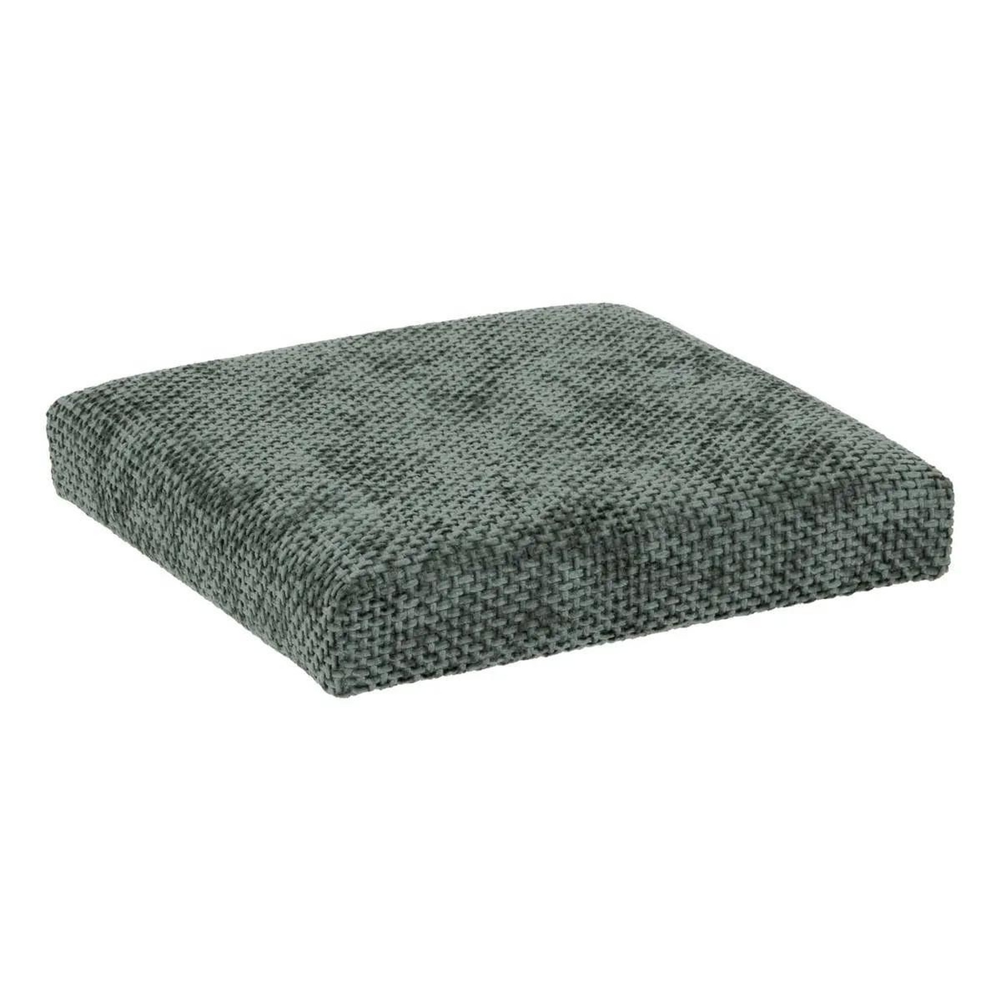 Voir la diapositive 5 : FIVE Pouf coffre pliable  velvy  31cm vert foncé