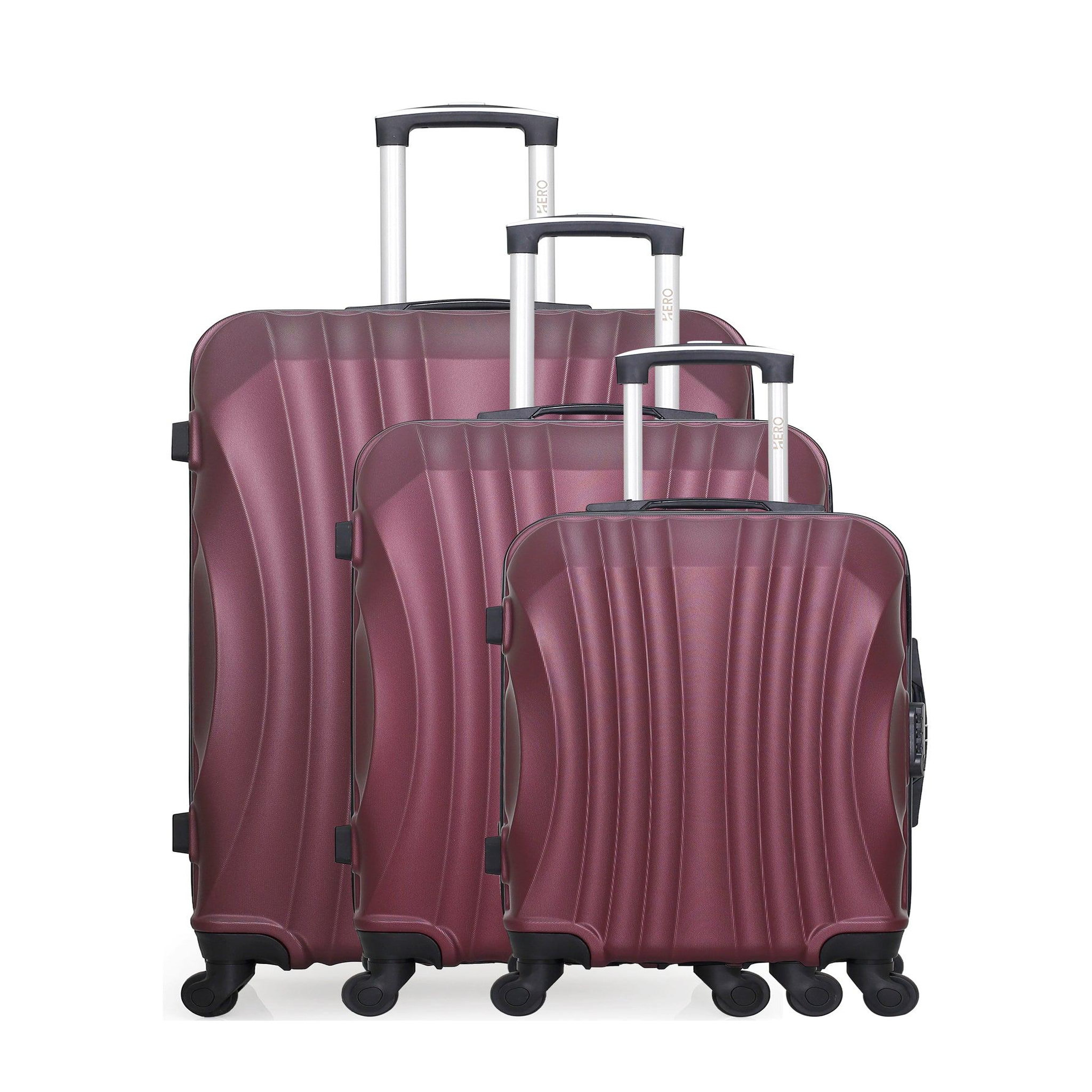 HERO Hero - set de 3 valises moscou 75 cm 4 roues