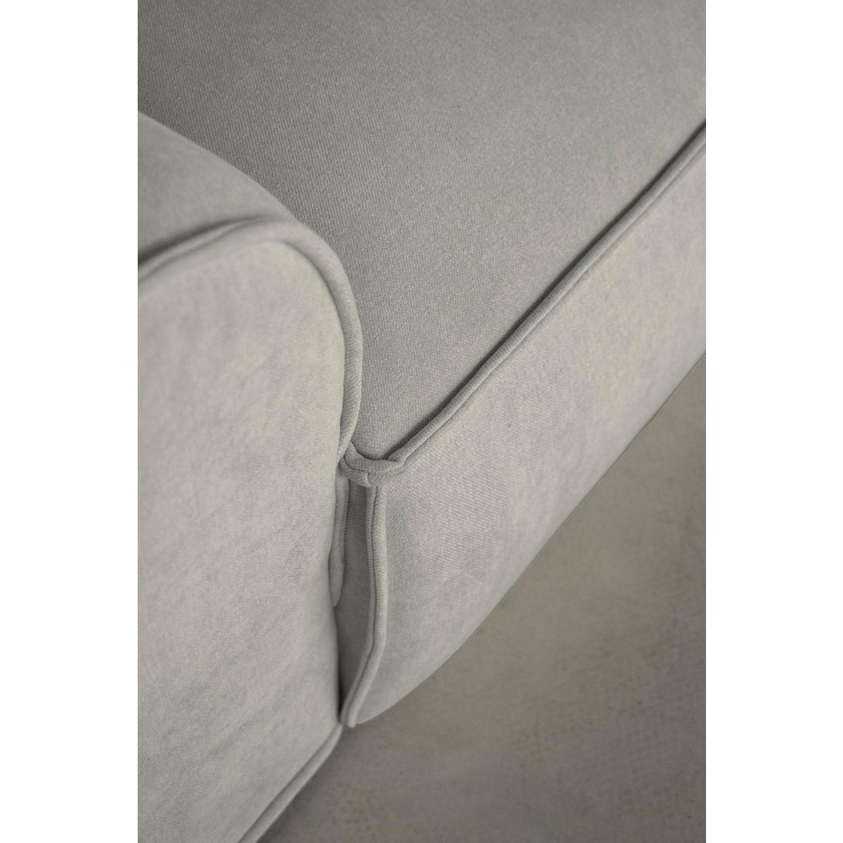 BEST MOBILIER Felix - module d'assise gauche en tissu texturé