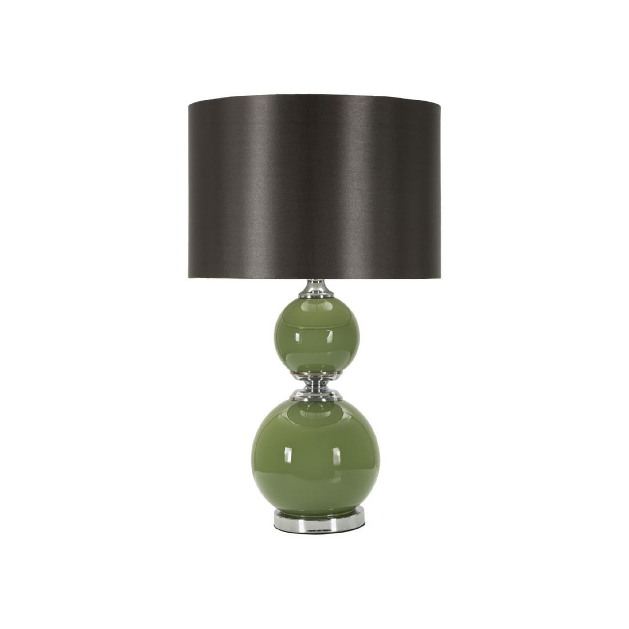 Paris Prix Lampe à poser en verre  eva two  65cm vert & noir
