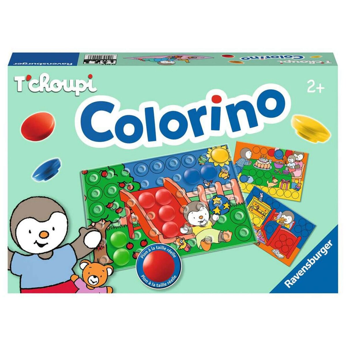 RAVENSBURGER Jeu de couleurs : Colorino : T'Choupi
