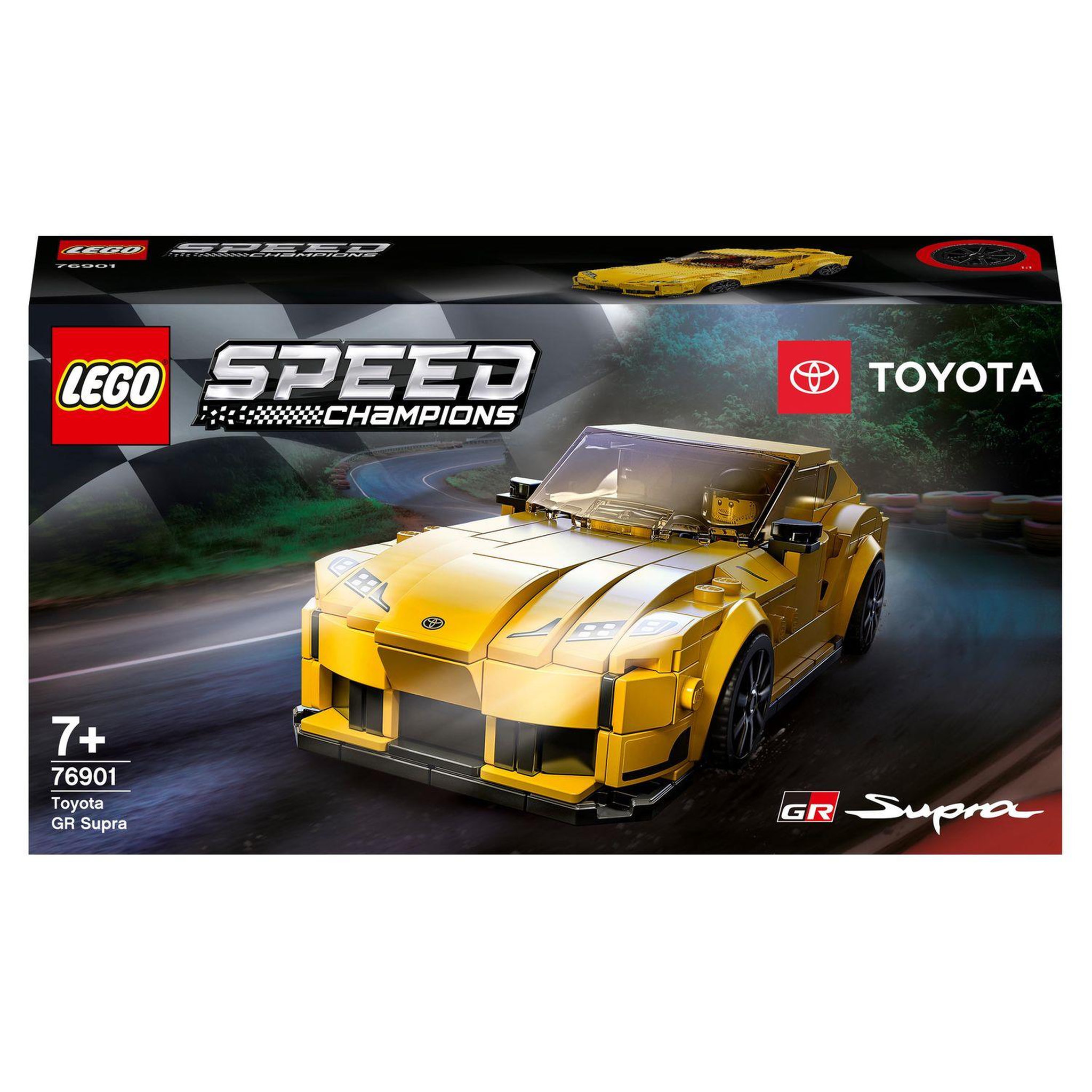 Voir la diapositive 1 : LEGO Speed Champions 76901 - Toyota GR Supra dès 7 ans
