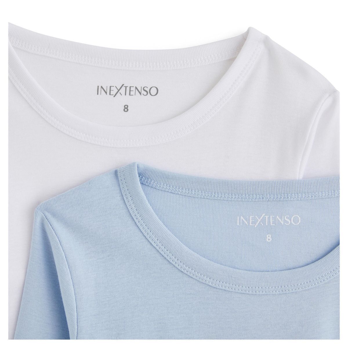 IN EXTENSO Lot de 2 t-shirts manches longues garçon