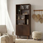 Voir la diapositive 2 : IDIMEX Buffet haut SIMONA H 188 cm en bois massif