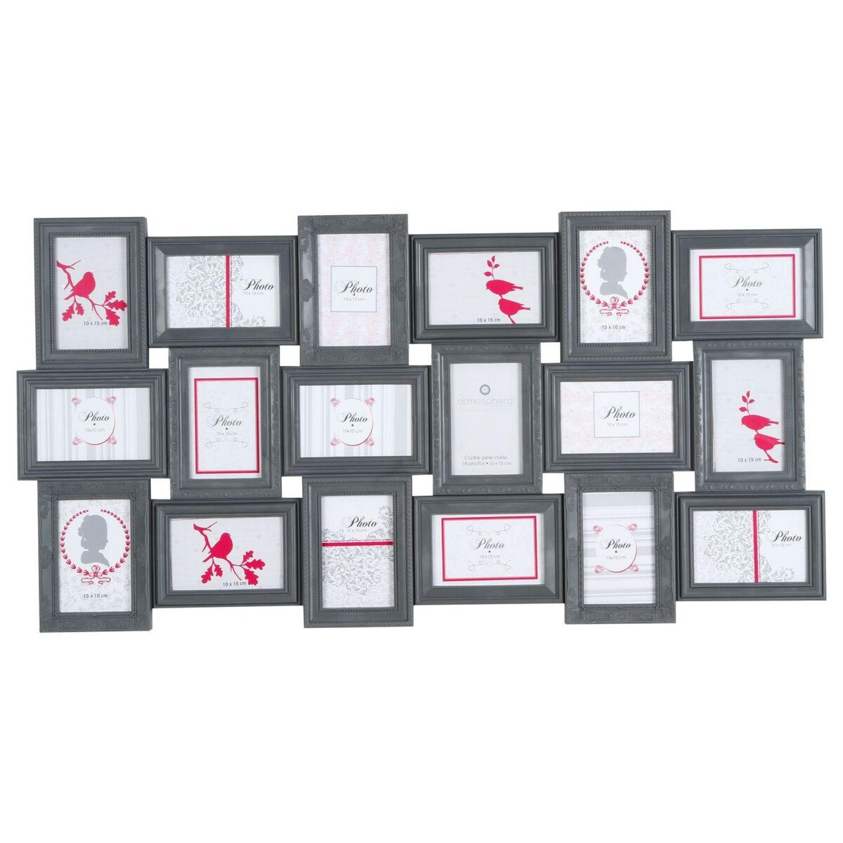 ATMOSPHERA Pêle-mêle 18 Photos Romance - 102 x 53 cm