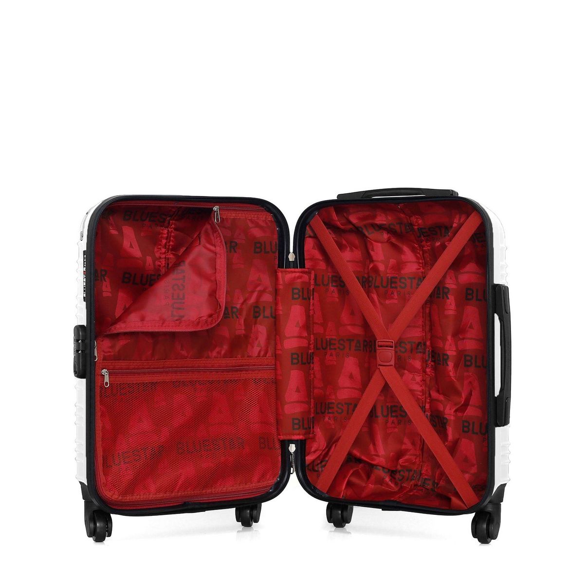 BLUESTAR BLUESTAR - Valise Cabine LIMA 55 cm 4 Roues