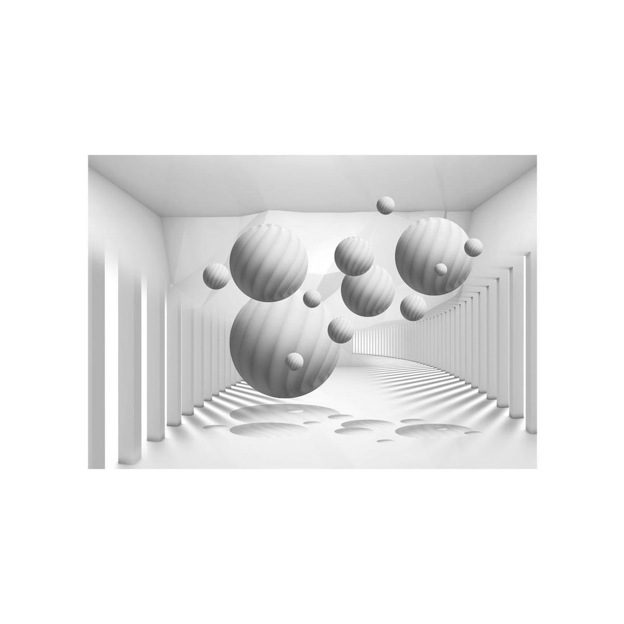 Voir la diapositive 2 : Paris Prix Papier Peint  Balls in White