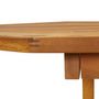 Voir la diapositive 6 : VIDAXL Ensemble à manger de jardin 5 pcs Bois d acacia solide
