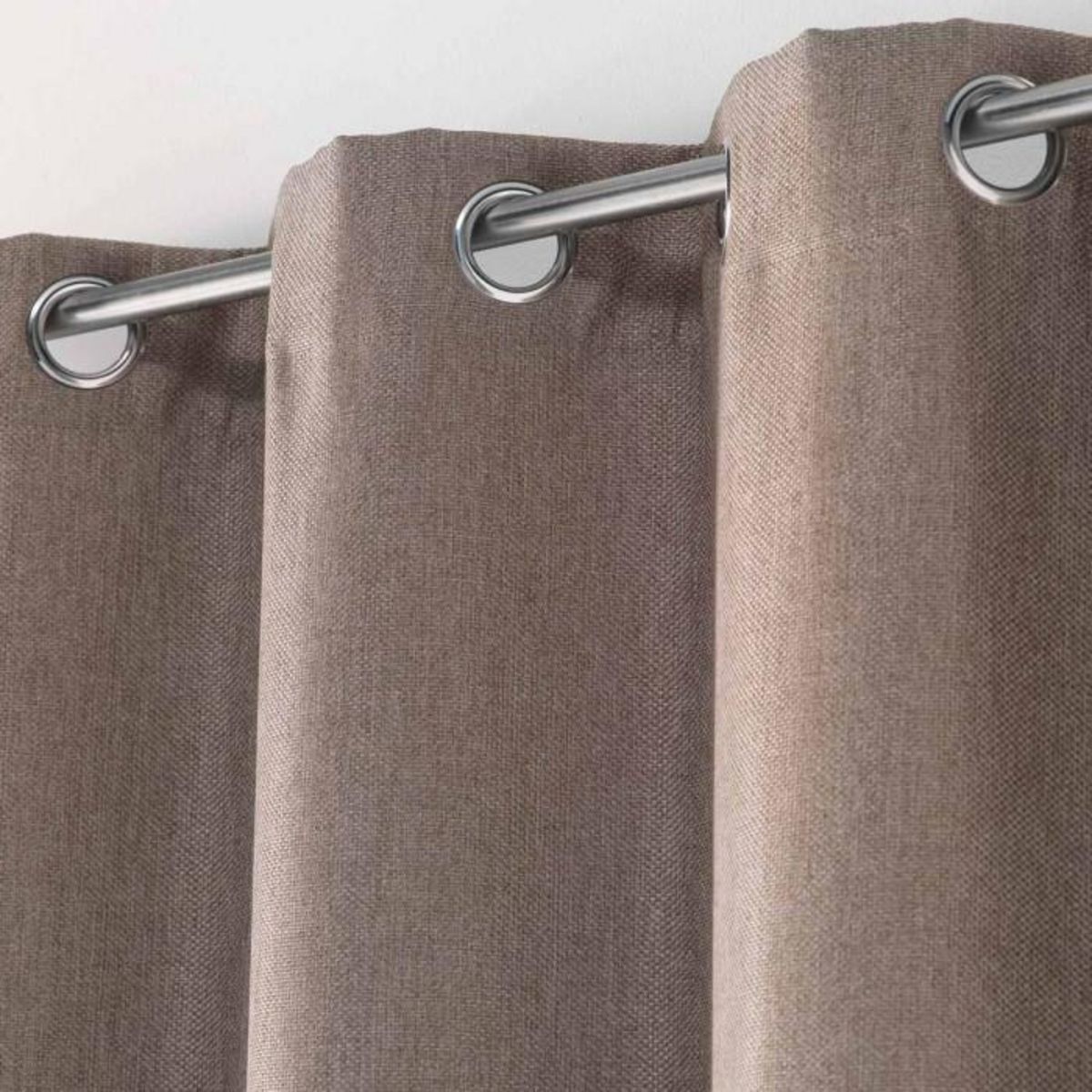 Paris Prix Rideau Occultant  Tramina  135x240cm Noisette