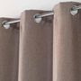 Voir la diapositive 2 : Paris Prix Rideau Occultant  Tramina  135x240cm Noisette