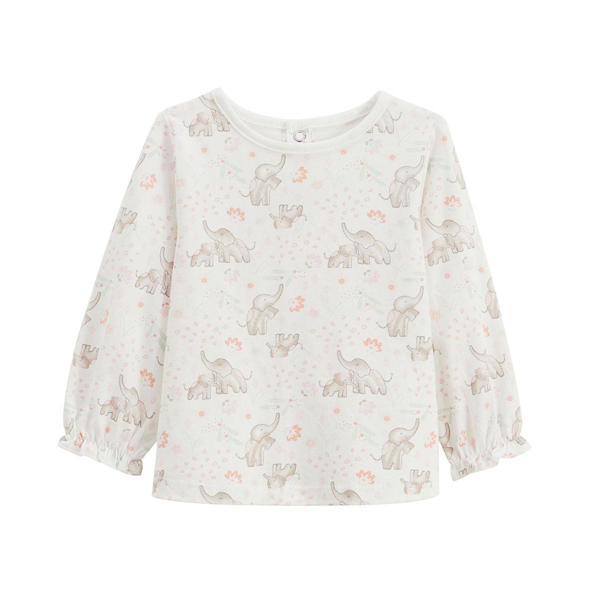Voir la diapositive 4 : Petit Béguin Ensemble salopette bébé et t-shirt badian