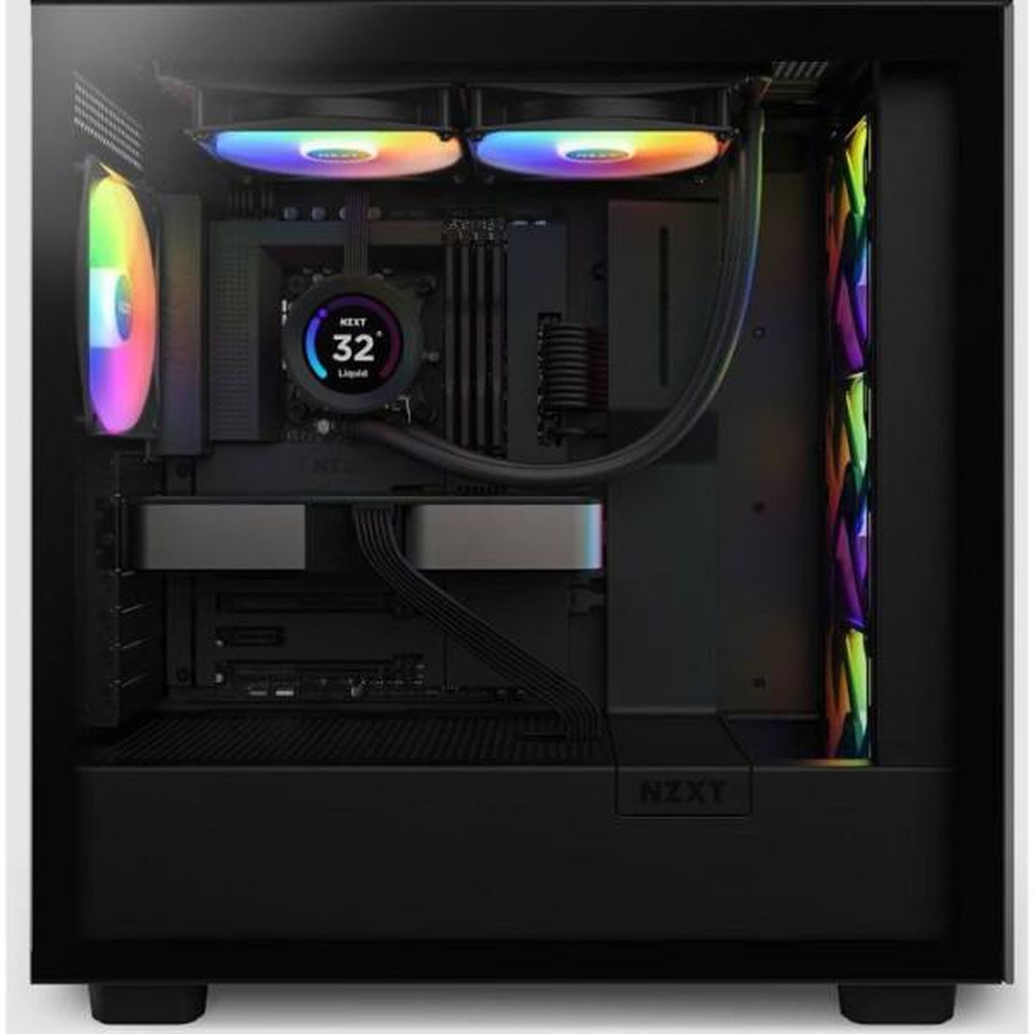 Voir la diapositive 5 : NZXT NZXT - Kraken Elite 280 RGB Black - Watercooling AIO RGB - Ventilateur 280 mm