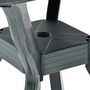 Voir la diapositive 5 : VIDAXL Table de bistro Vert 70x70x72 cm Plastique