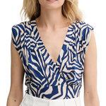 MORGAN Débardeur /Beige Femme Morgan DROBI. Coloris disponibles : Bleu