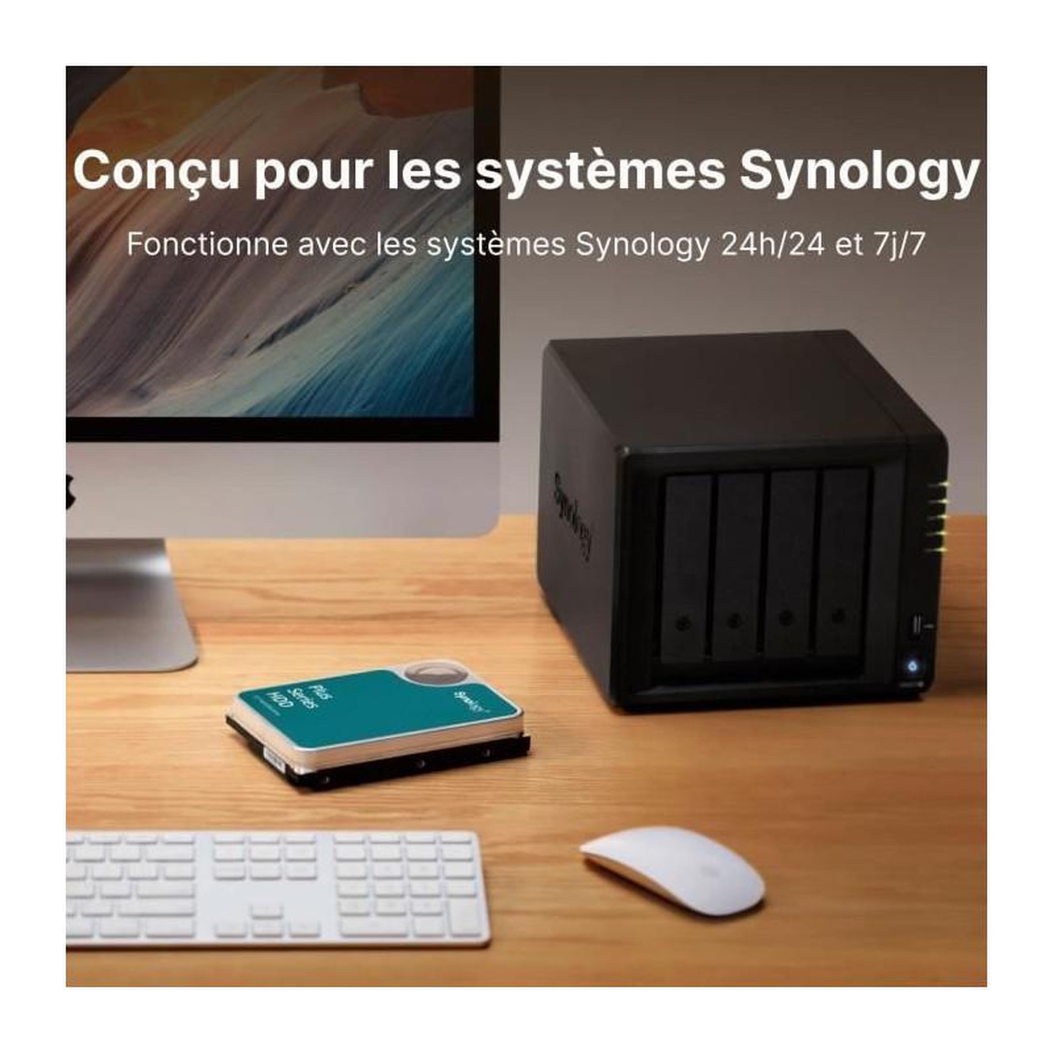 Voir la diapositive 4 : SYNOLOGY Synology HAT3300-4T – Disque dur NAS 4 To fiable