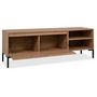 Voir la diapositive 6 : HOMIFAB Meuble TV effet chêne 150 cm - Ronda