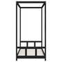 Voir la diapositive 5 : VIDAXL Cadre de lit pour enfants noir 90x190 cm bois de pin massif