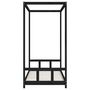 Voir la diapositive 5 : VIDAXL Cadre de lit pour enfants noir 90x190 cm bois de pin massif