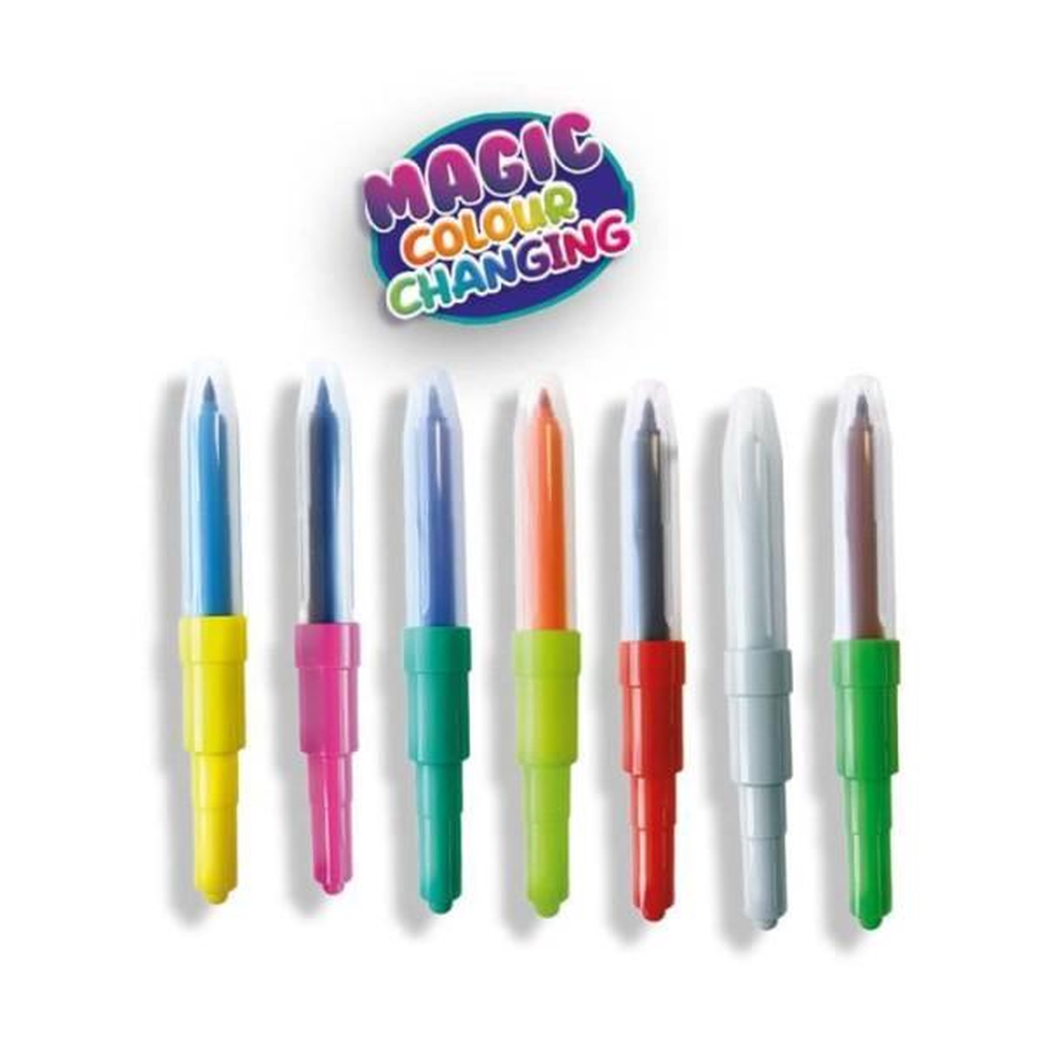 Voir la diapositive 3 : SES Creative Blow airbrush pens - Changement de couleur magique