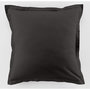 Voir la diapositive 2 : Home collection Paire de taies d'oreiller 100% coton 57fils
