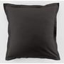 Voir la diapositive 2 : Home collection Paire de taies d'oreiller 100% coton 57fils